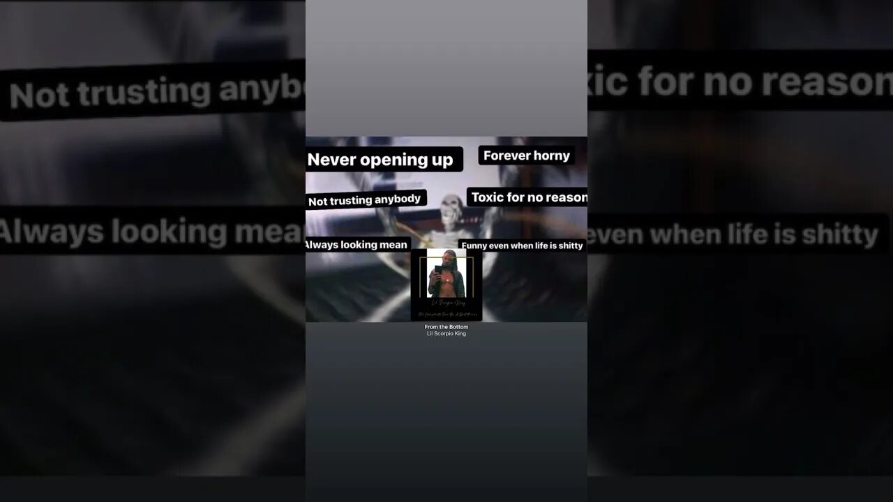 Life Of A Scorpio ♏️ #memes