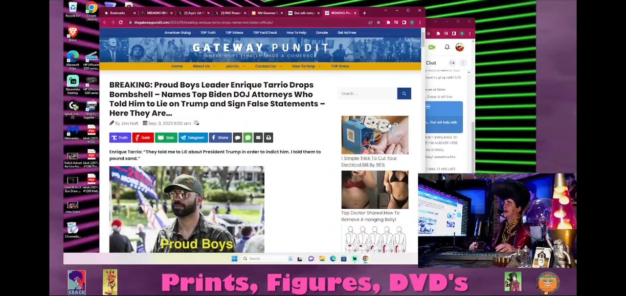 Proud boys leader drops a bombshell!