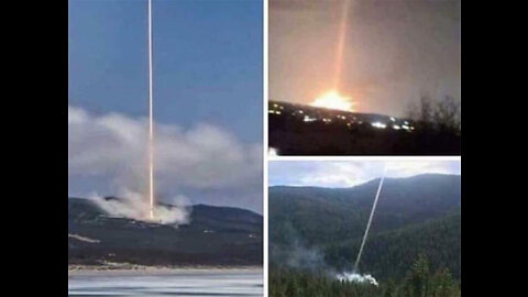 3 Separate Recordings of DEW Lasers used in CA fires