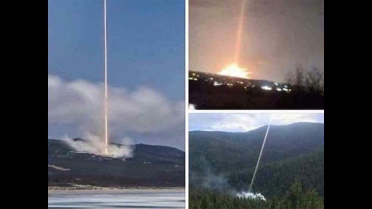 3 Separate Recordings of DEW Lasers used in CA fires