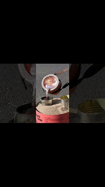 Diy metal Casting Process