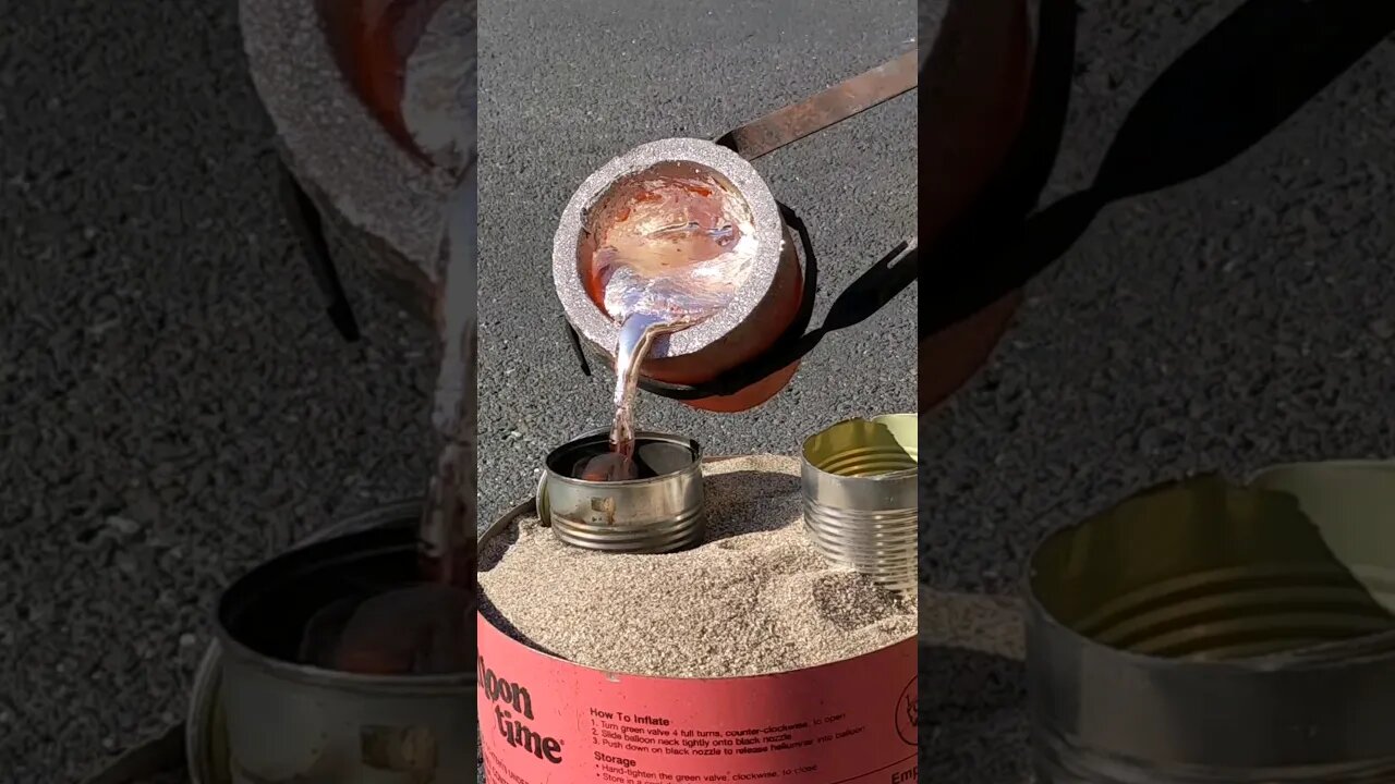 Diy metal Casting Process