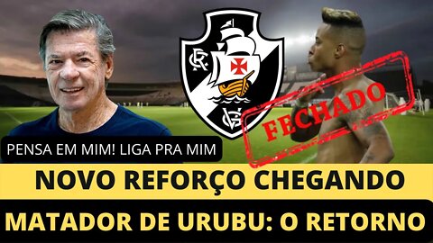 🚨💥POR ESSA NINGUÉM ESPERAVA🚨💥NOVO REFORÇO CHEGANDO MATADOR DE URUBU! NOTICIAS DO VASCO AGORA