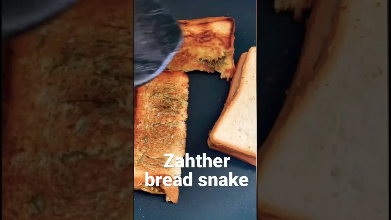 How i make easy zahther bread snakes/#short #subscribe #nature #easyrecipe # zahtherbread#snake