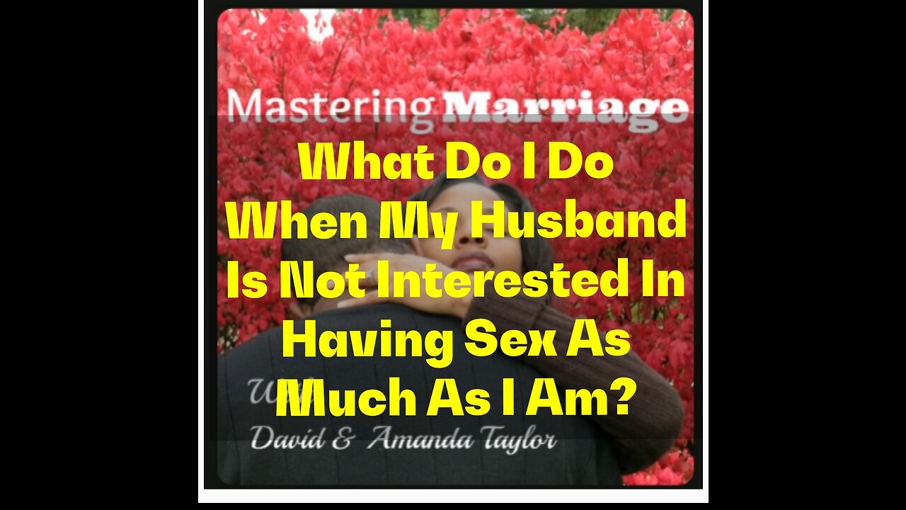 No Longer Interested In having S€X - Masering marriage