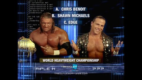 Triple H vs ??? - Taboo Tuesday 2004 (Full Match)