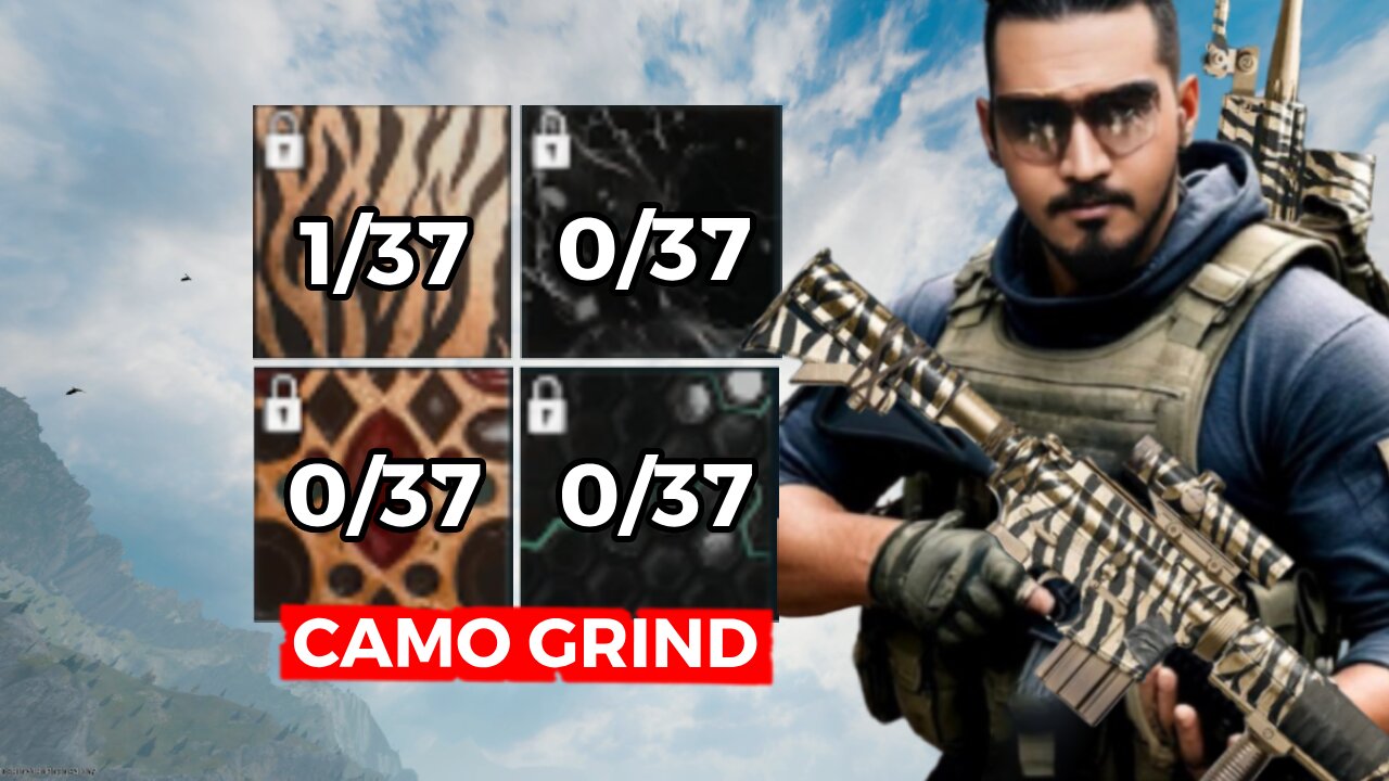 LIVE - Warzone & Camo Grind! - Progress: 1/37