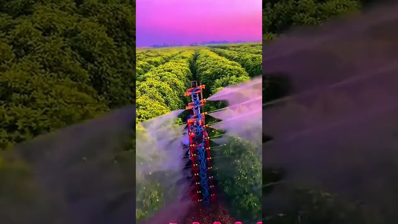 spray machine for trees in large fields