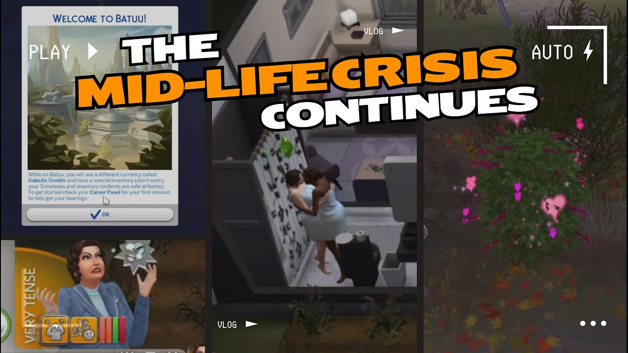 My sim's mid-life crisis is going to end me!