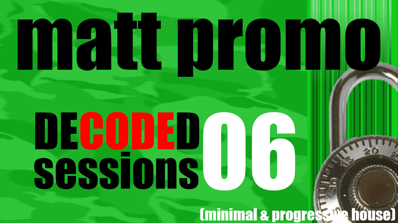 MATT PROMO - Decoded Sessions 06 (27.04.2009)