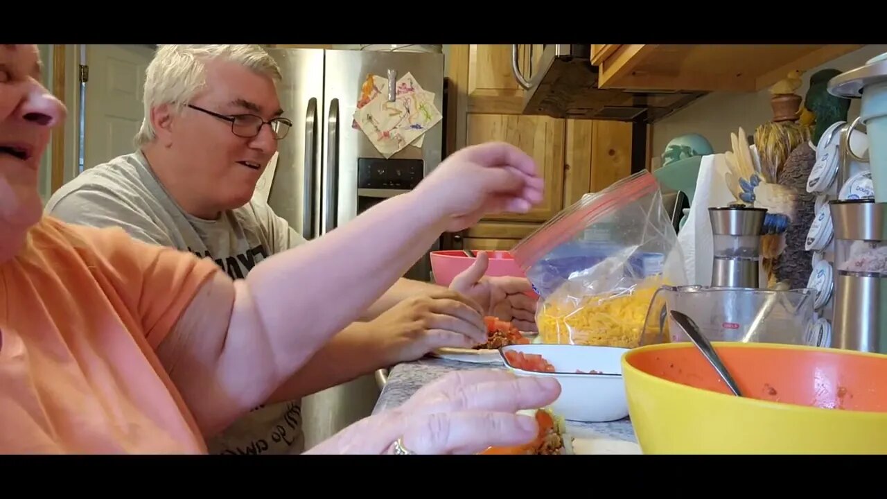 Canned food segment tonight is my burittp in a jar yummy