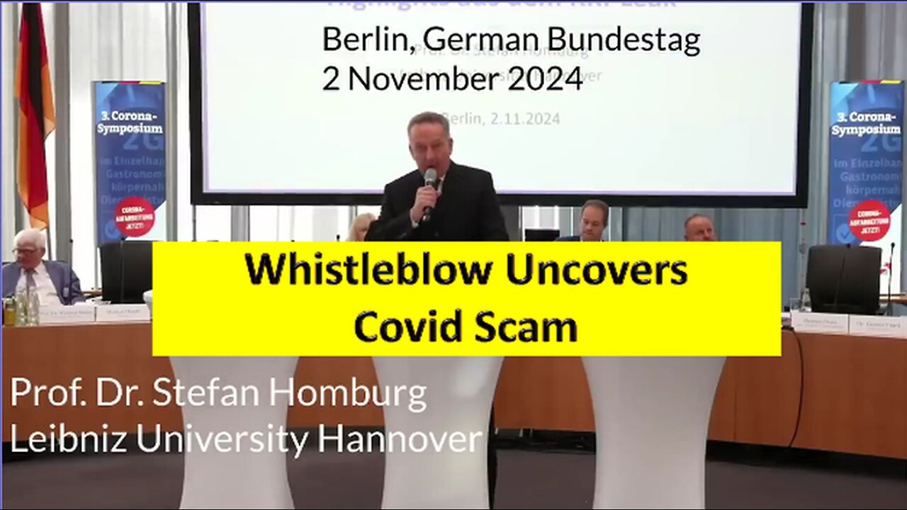 Whistleblow Uncovers Covid Scam - RKI-Leak