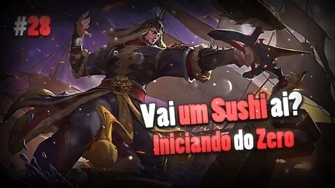 ELE ENTROU PRO META? TODO MUNDO USANDO • SUSHI GAMEPLAY• INICIANDO DO ZERO #28 | Mobile Legends