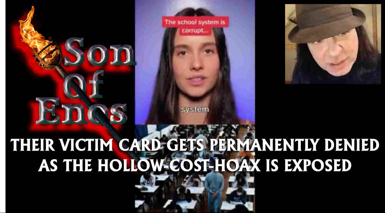 SONOFENOS - THEIR VICTIM CARD GETS PERMANENTLY DENIED AS THE HOLLOW-COST-HOAX IS EXPOSED