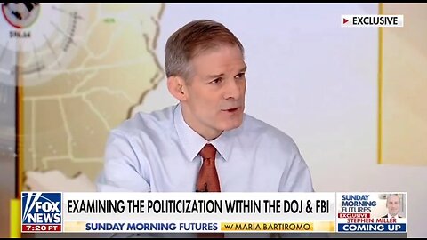 Jim Jordan: We Have To Use The Power Of The Purse On Government Agencies