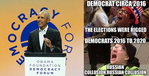 Obama SILENT For 11 Seconds After Saying Republicans Are The Ones Who Rig Elections