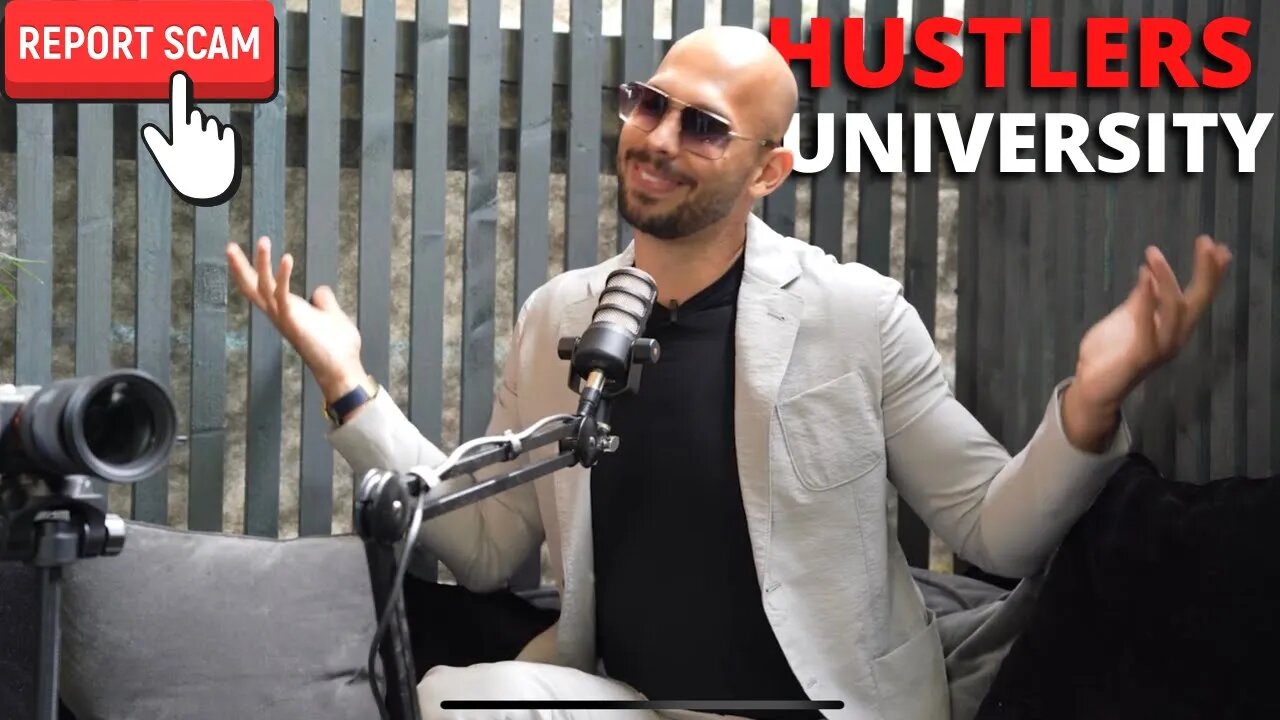 Andrew Tate Responds To Haters “Hustlers University Is A Scam”