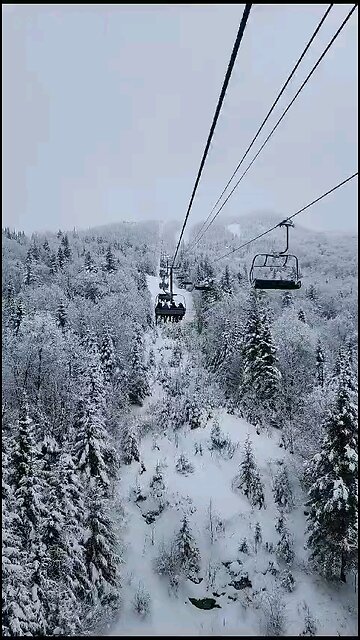 Skiing Fun in Canada