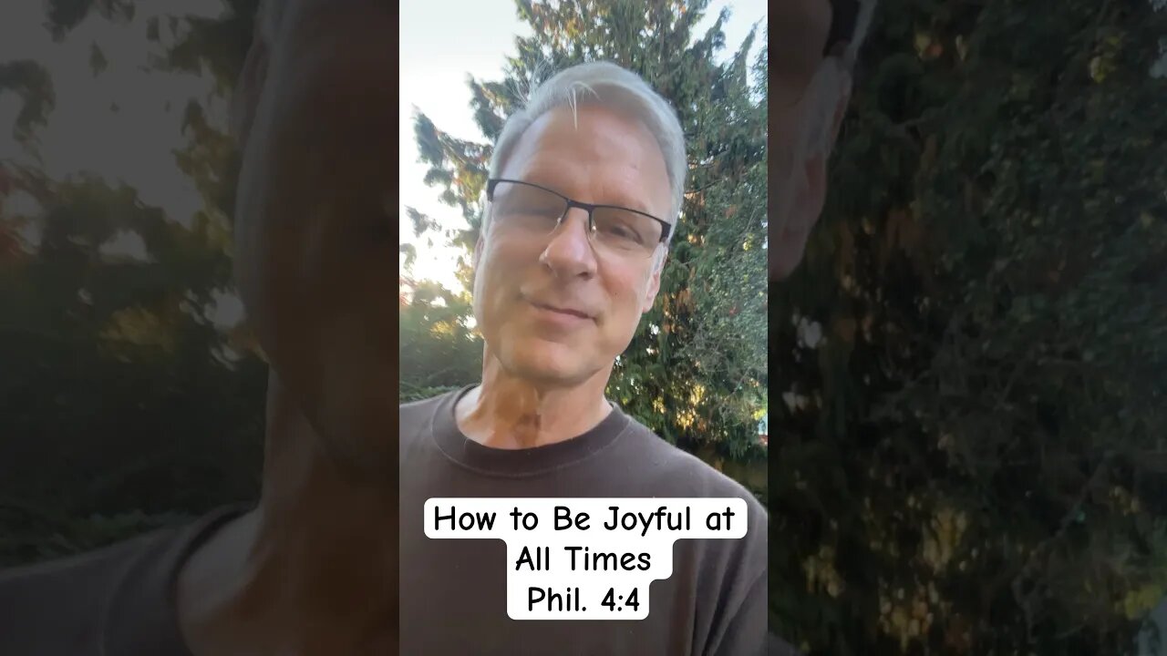 How to be joyful at all times: #joy #promisesofgod #spiritualwarfare