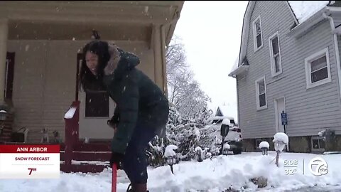 Ann Arbor 'Snow Match' program inspires neighbors to help neighbors clear sidewalks