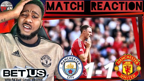 Manchester City 1-1 Manchester United | FA Community Shield Match Reaction | Ivorian Spice Reacts