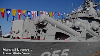 SOUTH AFRICA - Cape Town - On board the Marshall Ustinov missile cruiser (Video). (Ad4)