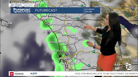 ABC 10News PinPoint Weather With Meteorologist Angelica Campos