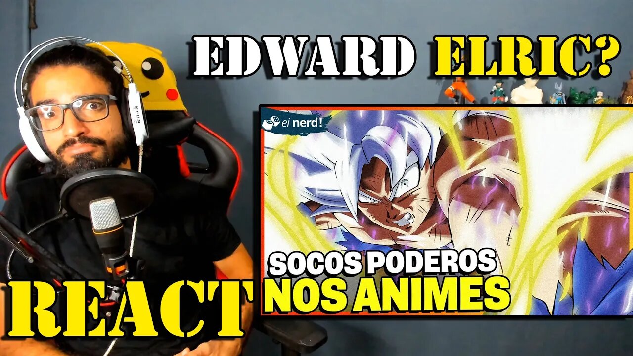 REACT - TOP SOCOS MAIS PODEROSOS DOS ANIMES [DEPOIS DO SAITAMA]