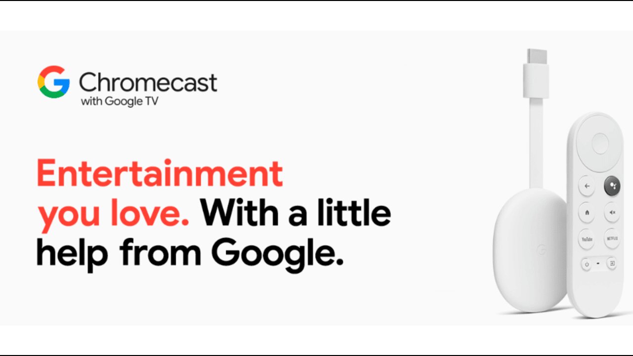 Google Chromecast with Google TV