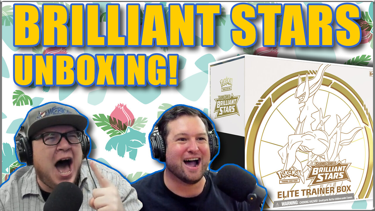 FIRST PACK MAGIC! Opening an AMAZING Brilliant Stars ETB!