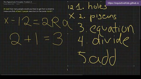 The Pigeonhole Principle: Problem 3