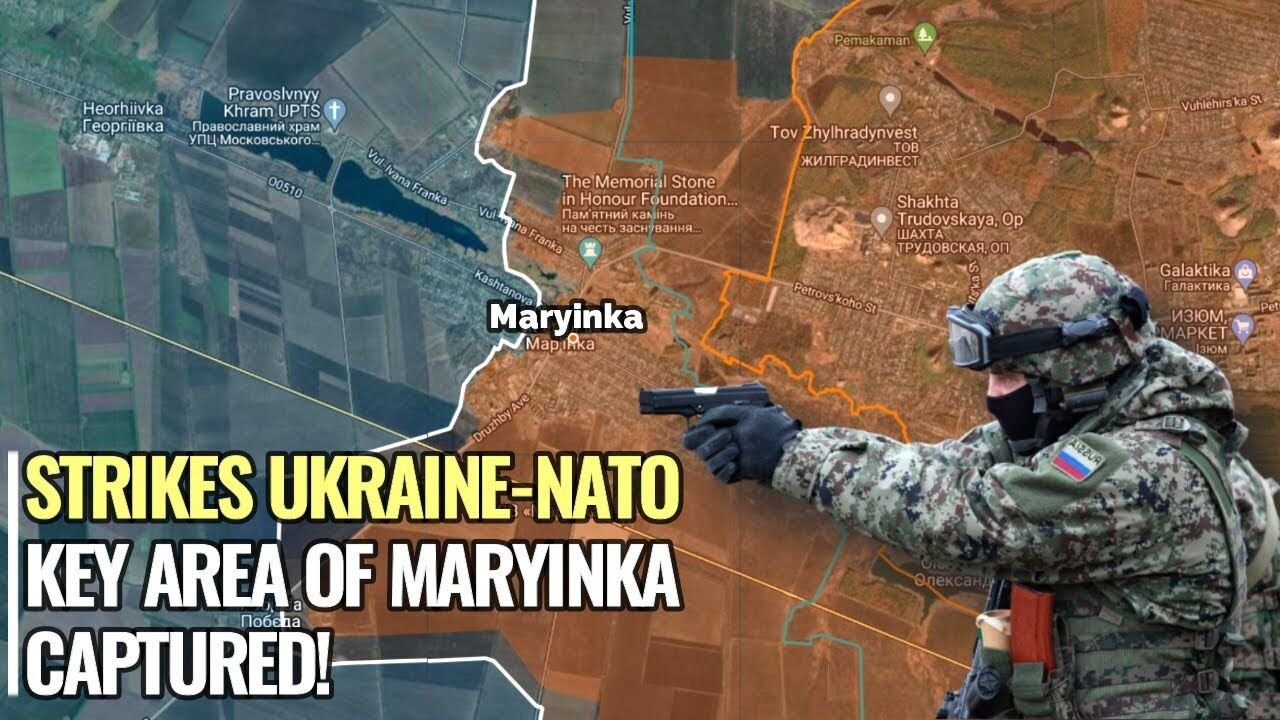 Russian forces control key area of Maryinka, Ukrainian NATO troops fail to hold out