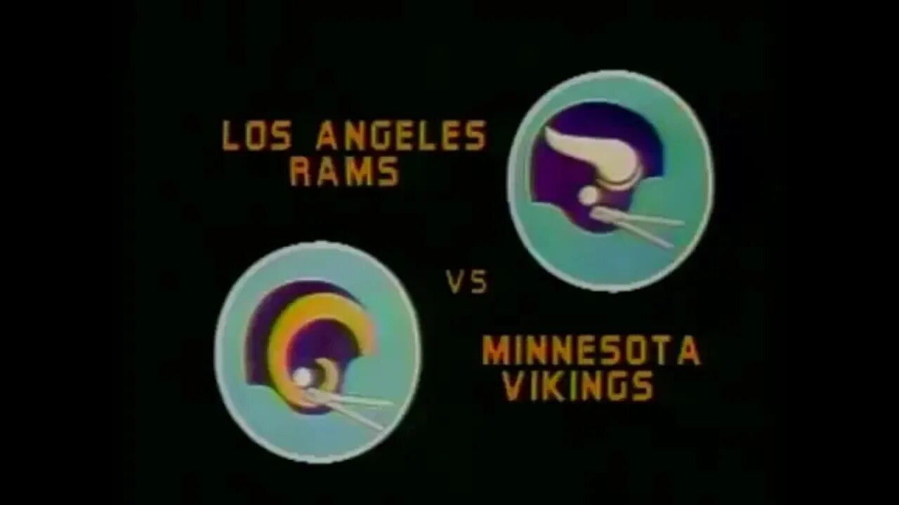 1976-09-19 Los Angeles Rams vs Minnesota Vikings