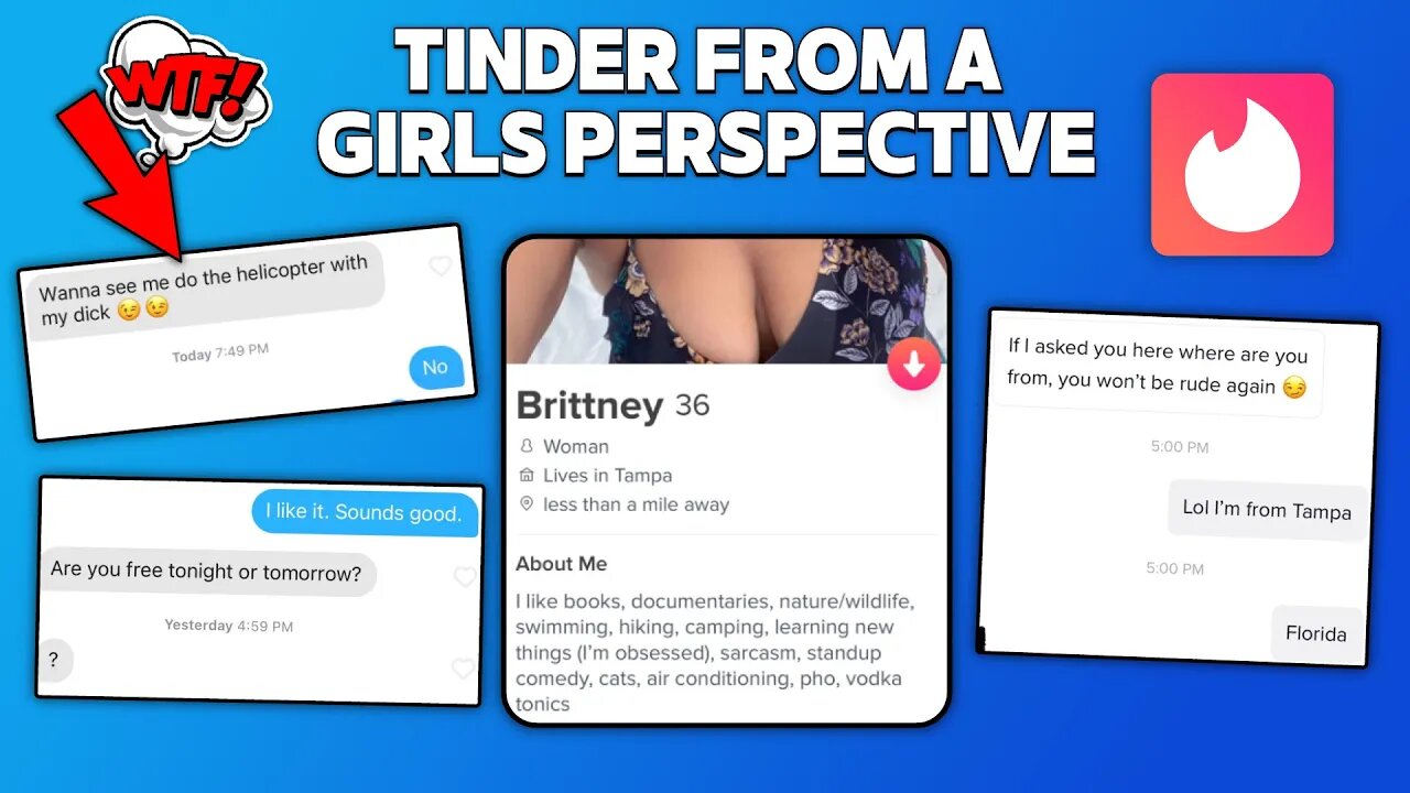 Tinder From A Girl’s Perspective (w/ a Former TikTok SJW)