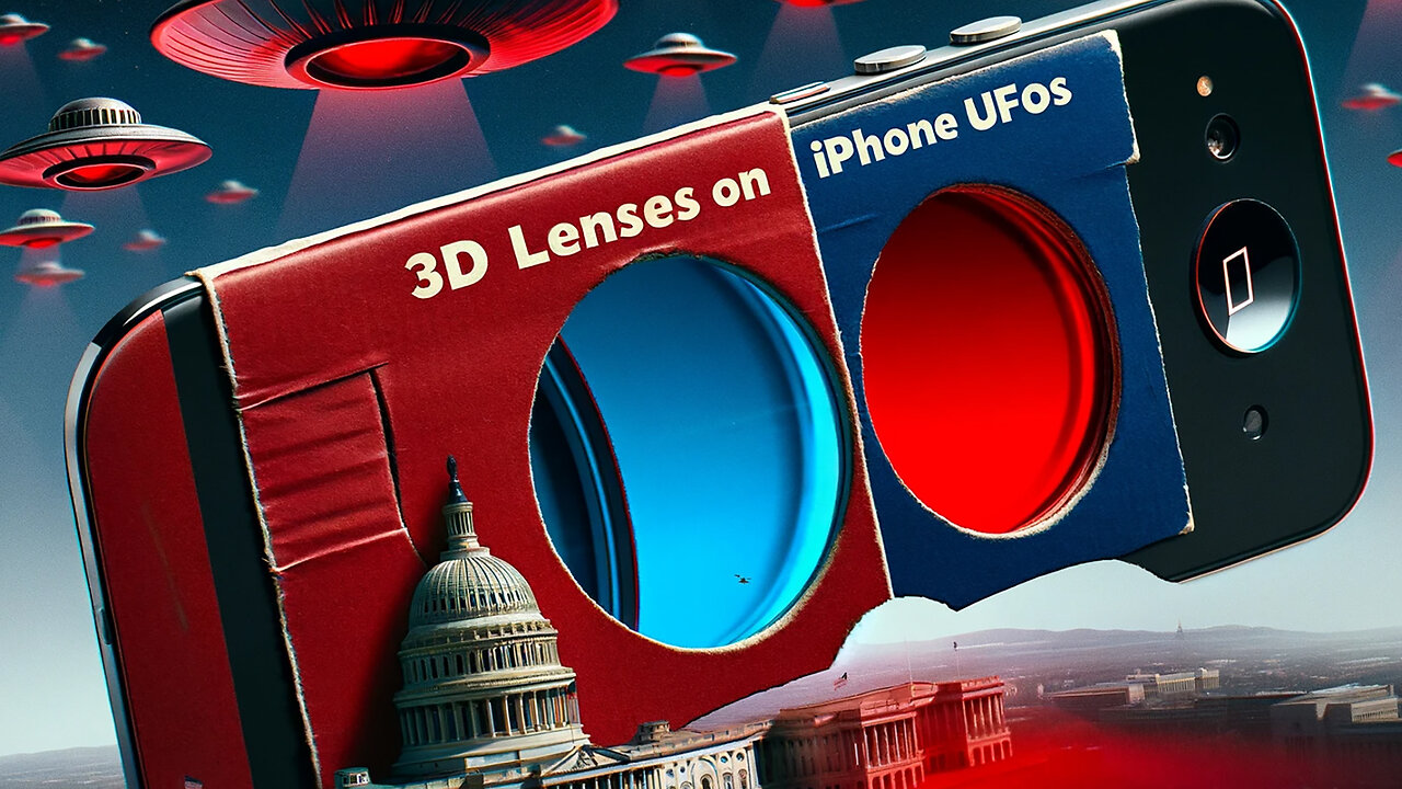 🌐3D Glasses on your iPHONE can see UFOS🌐