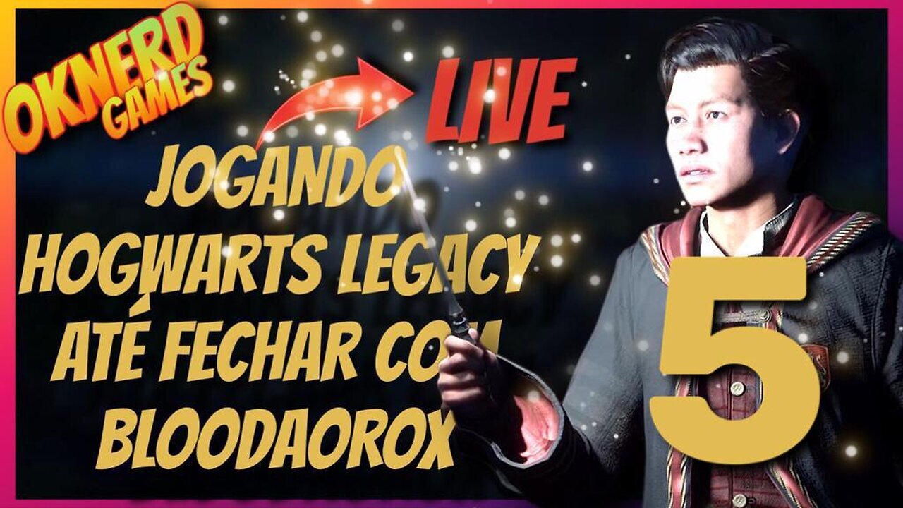 5 - UM NERDOLA EM HOGWARTS: JOGANDO SEM PARAR O JOGO PROIBIDO HOGWARTS LEGACY