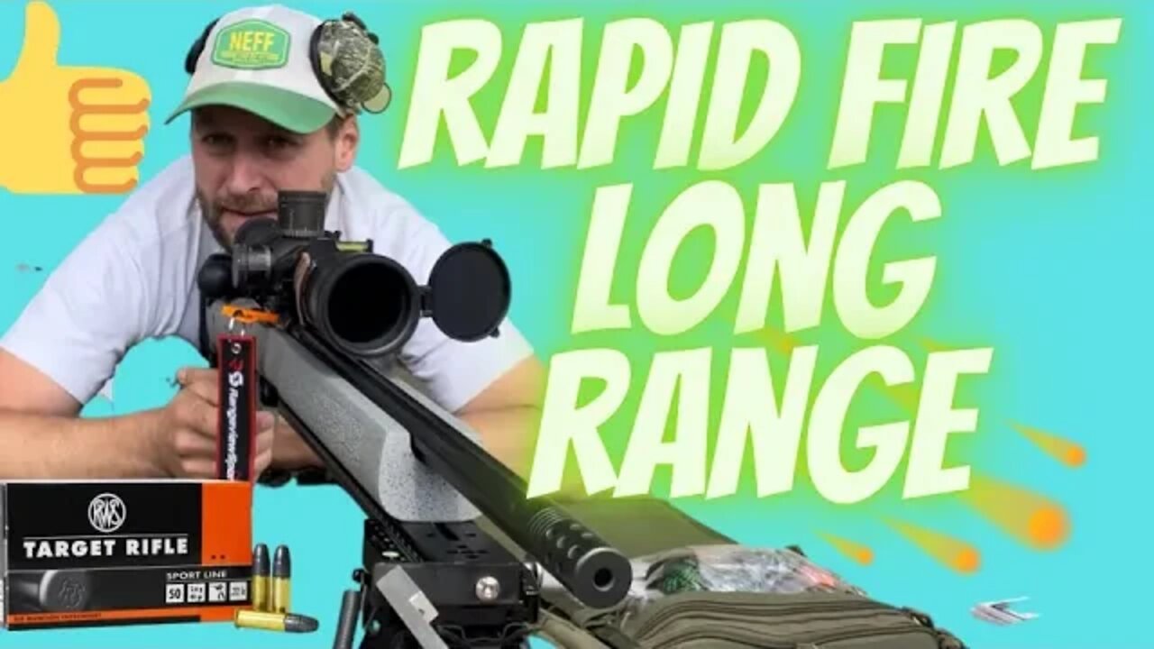 Rapid fire CZ 457 LRP long range