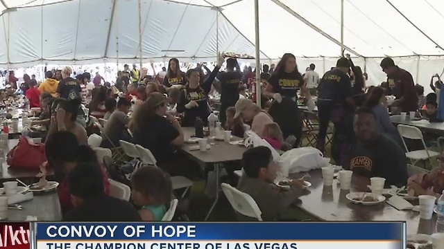 Convoy of Hope serves Thanksgiving dinner to 10,000 people