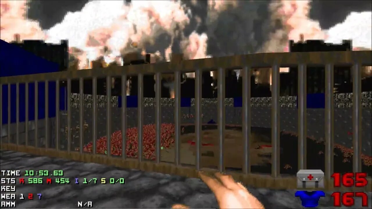 Doom 2 Cybercontrol Level 17 UV Max in 18:40