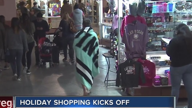 Holiday shopping kicks off around Las Vegas valley