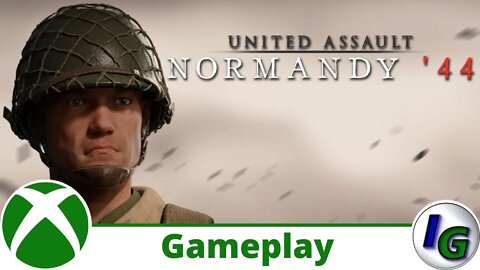 United Assault - Normandy '44 Gameplay on Xbox