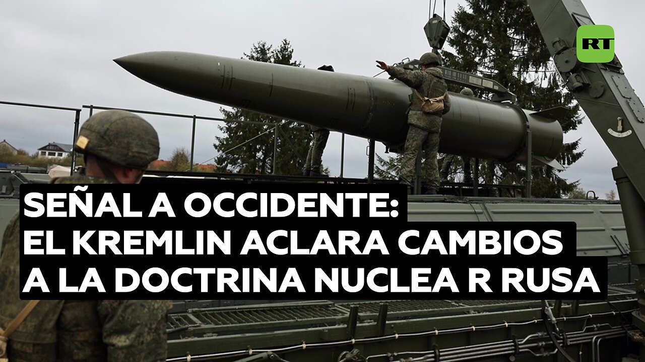 Señal a Occidente: El Kremlin aclara cambios a la doctrina nuclear rusa