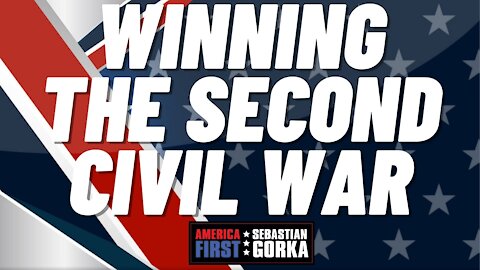 Winning the Second Civil War. Jim Hanson with Sebastian Gorka on AMERICA First