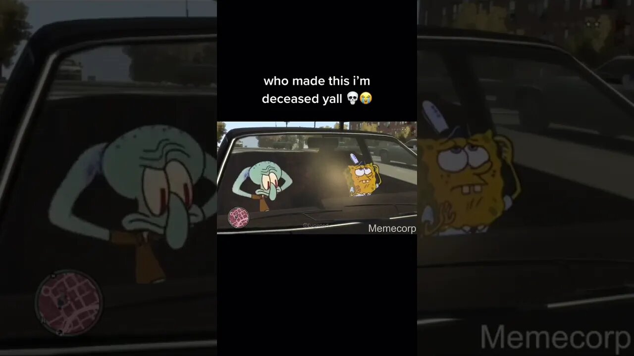 GTA 5 Spongebob back it up #shorts
