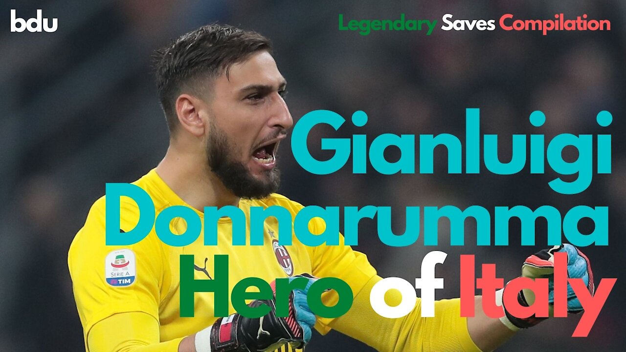Gianluigi Donnarumma 💪 Hero of Italy 🇮🇹 Legendary Saves Compilation 😲😍😲