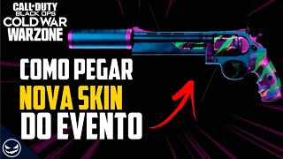 COMO PEGAR A NOVA SKIN DO EVENTO DO COLDWAR WARZONE