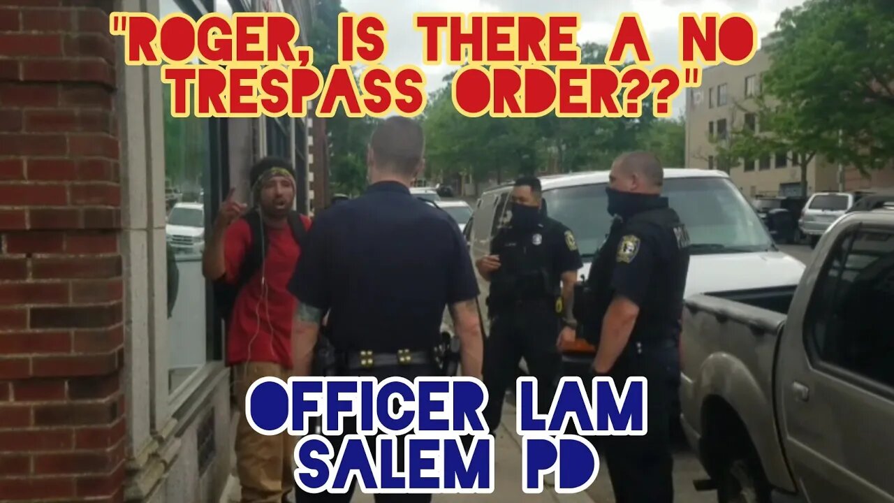 I Stop More Rights Violations. Salem PD Disperses When They See Me. They Don't Answer Questions.