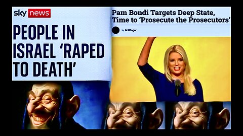 Will AG Pam Bondi Yield To Death Threats From Evil Deep State Anal Intruders? Jim Fetzer Victor Hugo