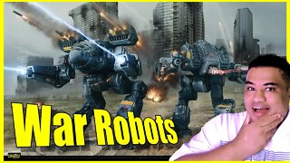 War Robots ao vivo A GUERRA VAI COMEÇAR ! #BORALÁ