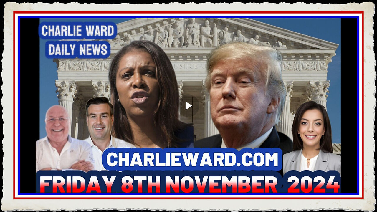 CHARLIE WARD DAILY NEWS WITH PAUL BROOKER WARREN THORNTON - FRIDAY 8TH NOVEMBER 2024